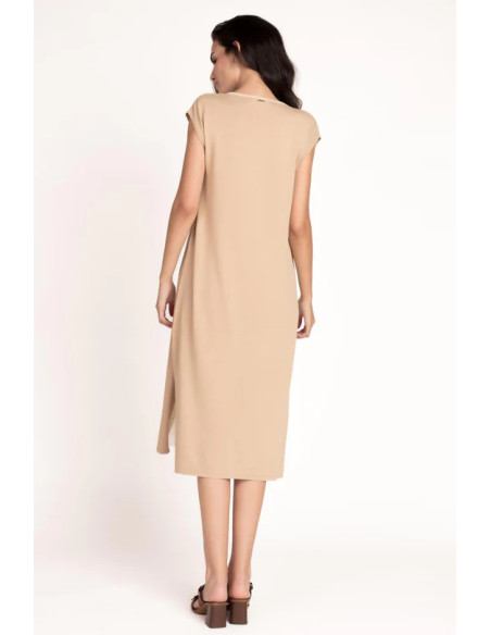 Vestido midi punto