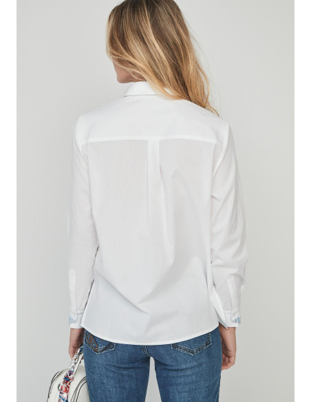 Blusa contrastes