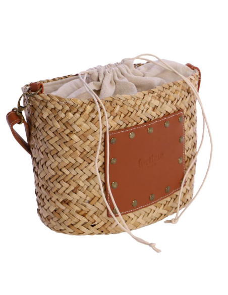 Bolso shopper cesta