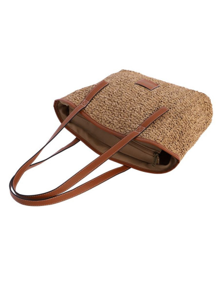 Bolso mimbre