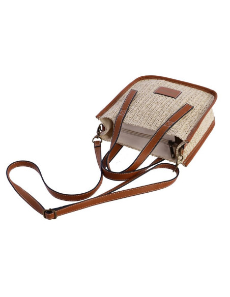 Bolso mimbre petite