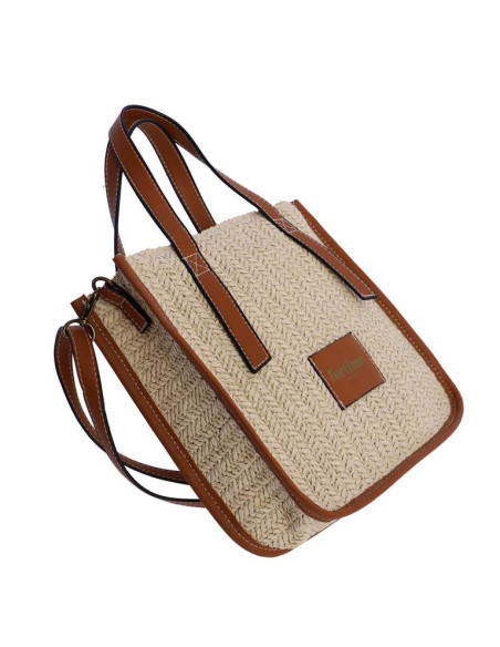 Bolso mimbre petite