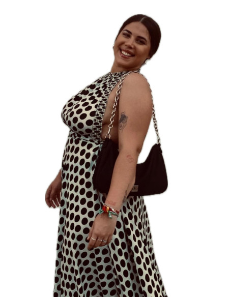 Vestido lunaritos