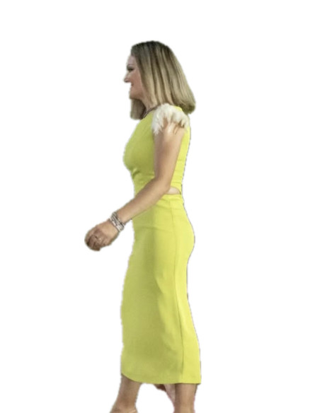 Vestido plum