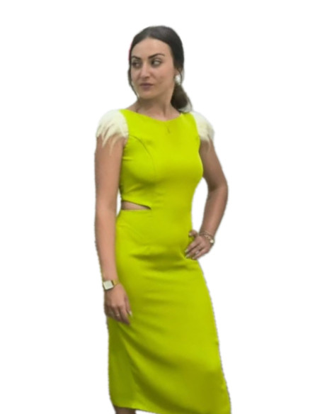 Vestido plum