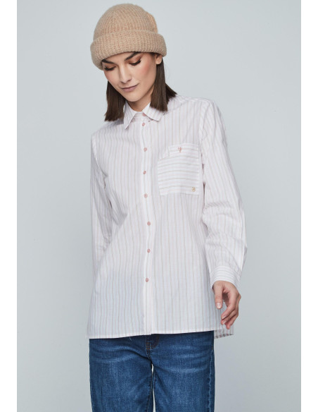 Blusa rayas rosa