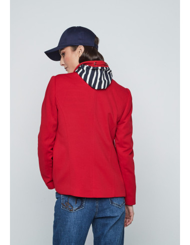 Blazer básica piqué