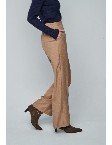 Pantalón ancho gomas