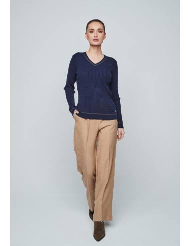 Pantalón ancho gomas