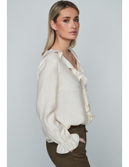 Blusa volantes