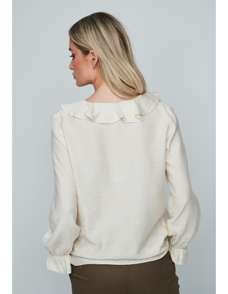 Blusa volantes