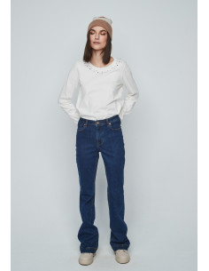 Jeans denim flare