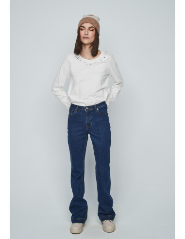 Jeans denim flare