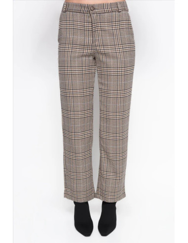 Pantalón vestir cuadros