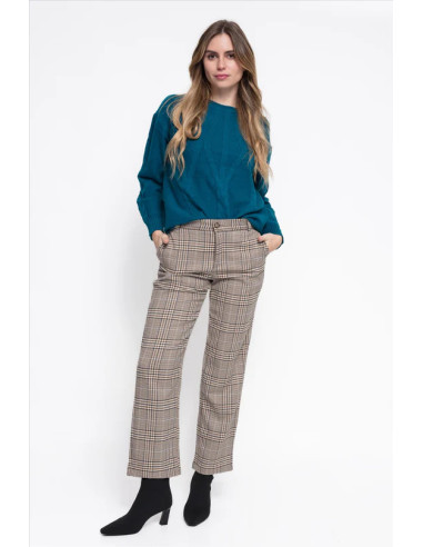 Pantalón vestir cuadros