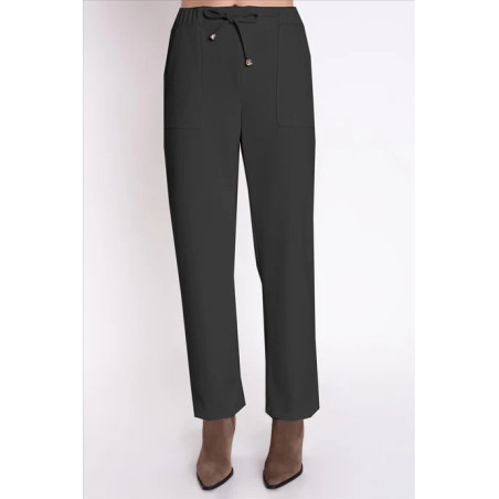 Relax-Fit negro de punto