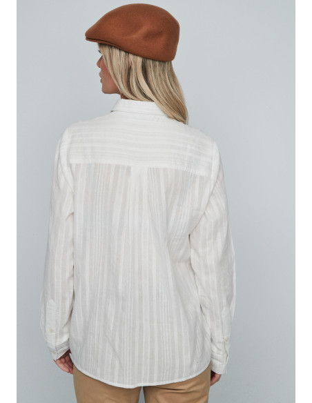 Camisa dobby bordados