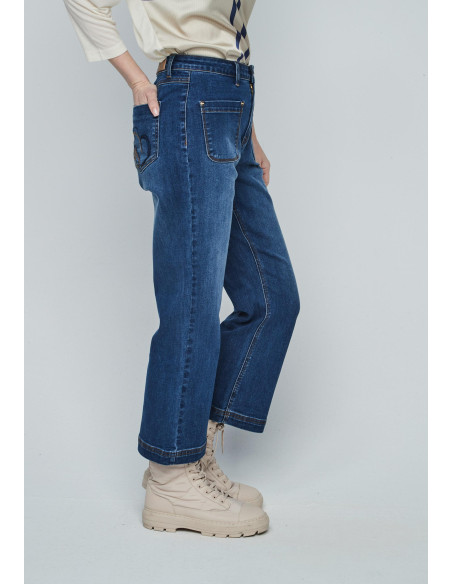Cropped jeans