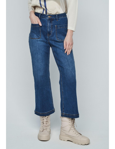 Cropped jeans