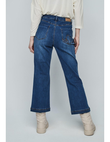 Cropped jeans