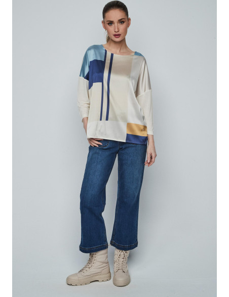 Cropped jeans