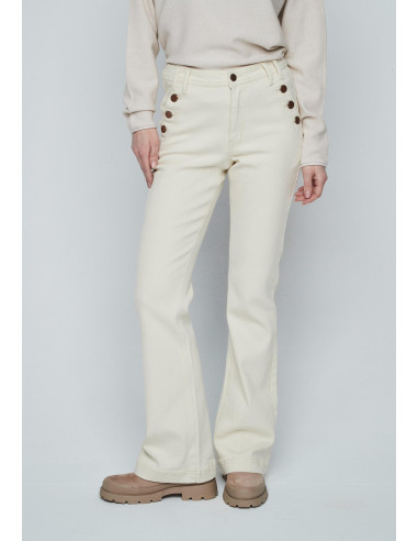 Pantalón flare jeans