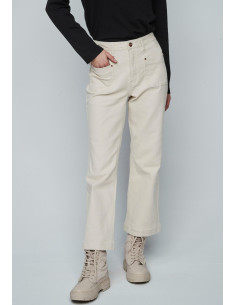 Pantalón crop CRUDO 2