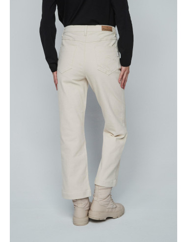 Pantalón crop CRUDO