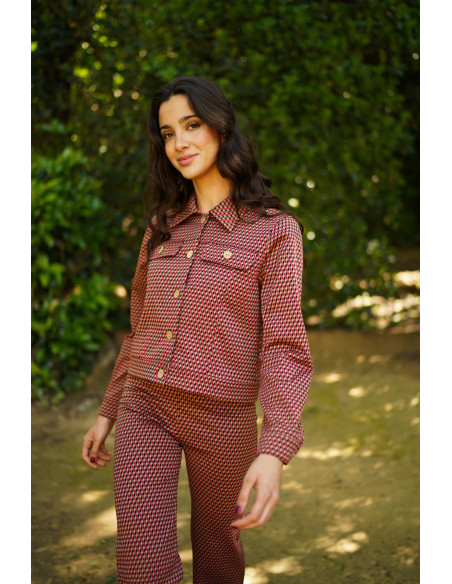 Camisa estampada