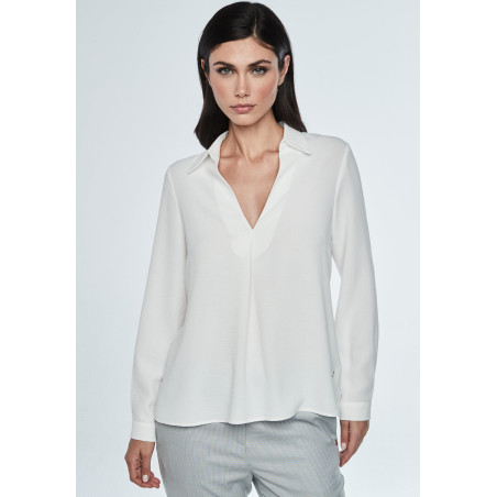 Blusa manga larga