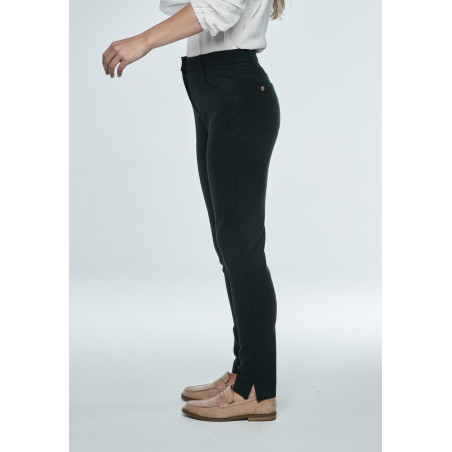 Pantalón bolsillos verde