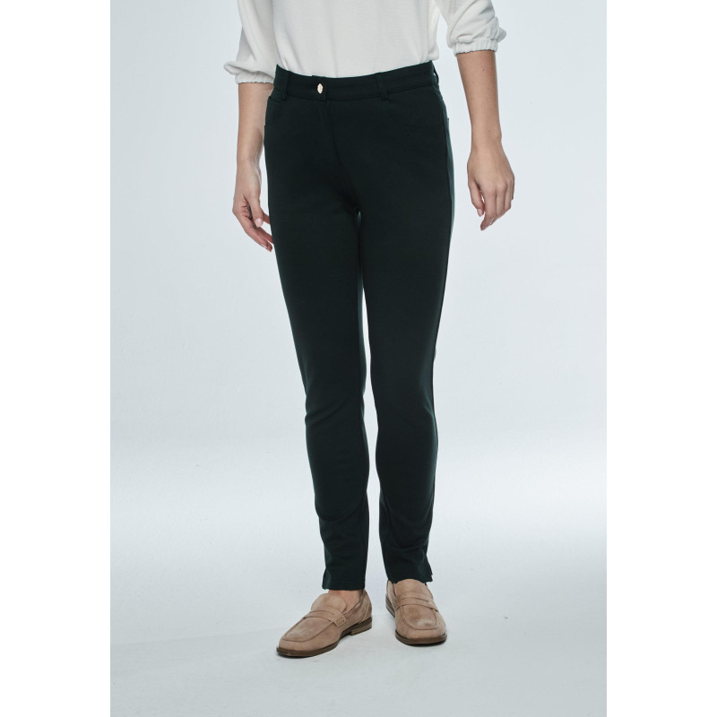 Pantalón bolsillos verde