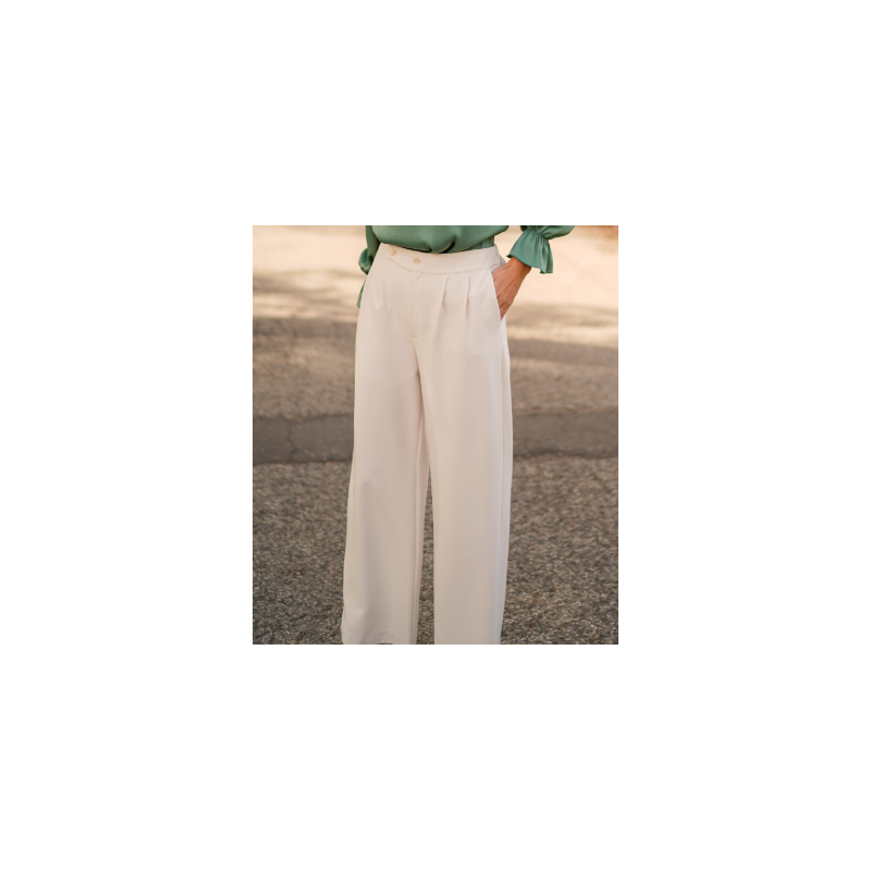 Pantalón marfil