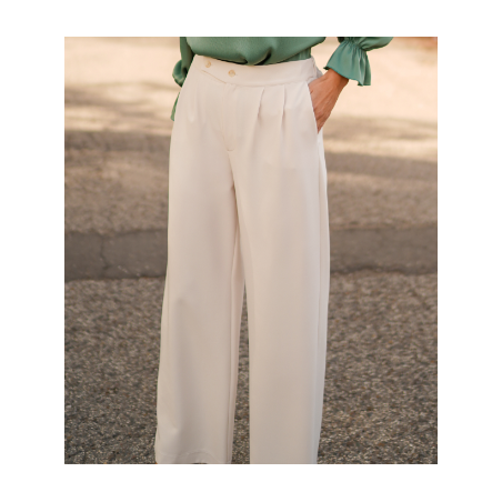 Pantalón marfil