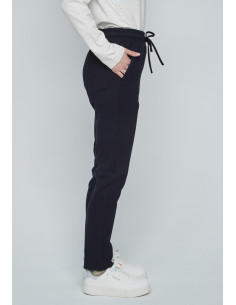 Pantalon experience goma azul marino 2