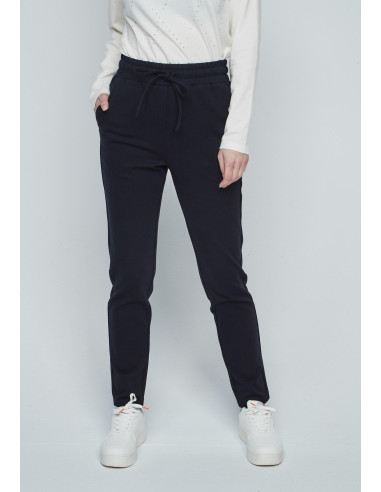 Pantalon experience goma azul marino