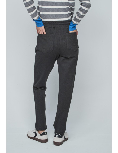 Pantalon experience goma gris