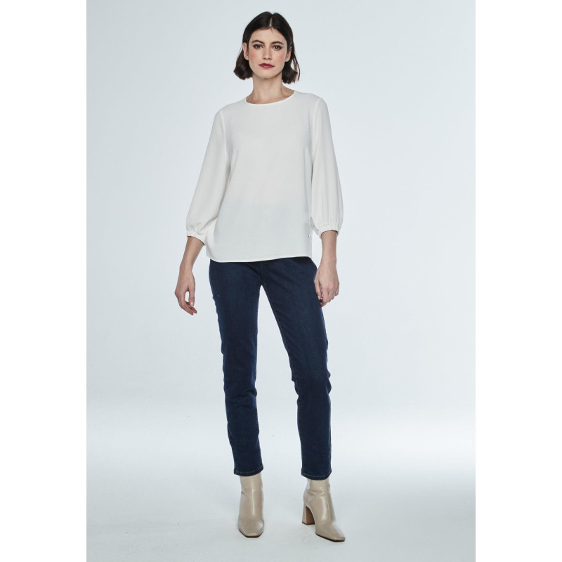 Blusa lagrima blanca