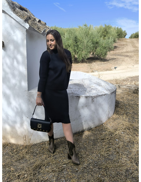 Conjunto negro Buddyblue