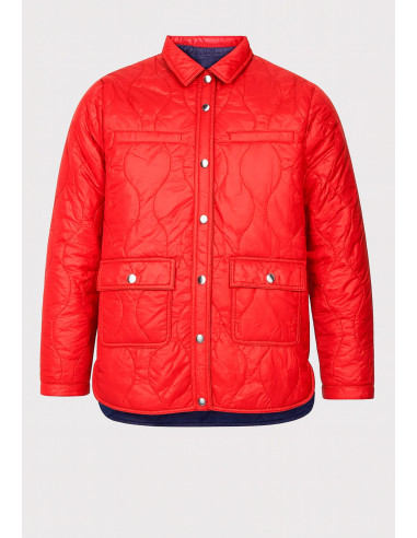 Parka corta reversibel