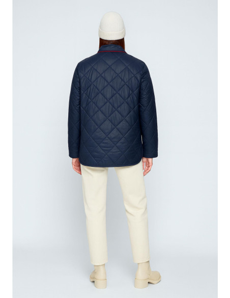 Parka corta reversibel