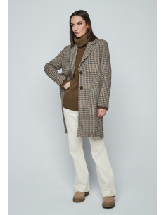Abrigo corto cuadros 2