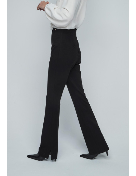 Pantalón flare cintura