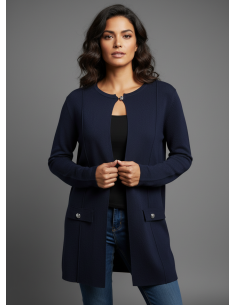 Chaqueta punto marino 2