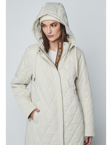 Parka guateada algodón