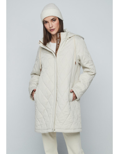 Parka guateada algodón