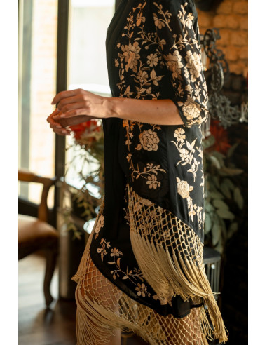 Chaqueta jazmin negra