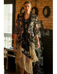 Chaqueta jazmin negra