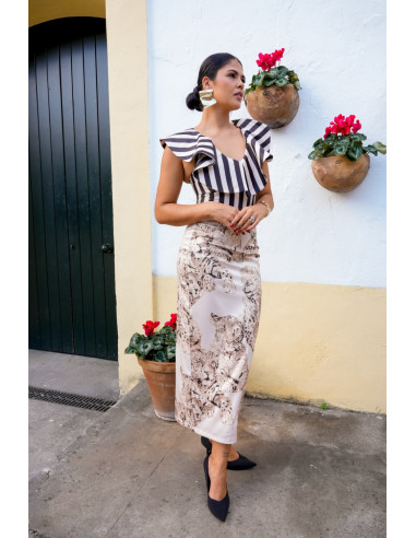 Falda Africa Tigre