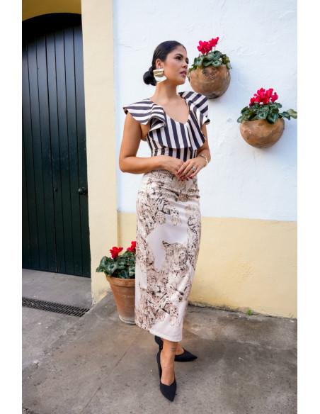 Falda Africa Tigre